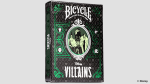 (image for) Bicycle Disney Villains (Green) by US Playing Card Co.