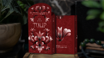 (image for) Grand Tulip Red Gilded Playing Cards