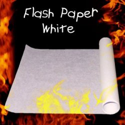 (image for) Flash Paper, White, 50 cm x 21 cm