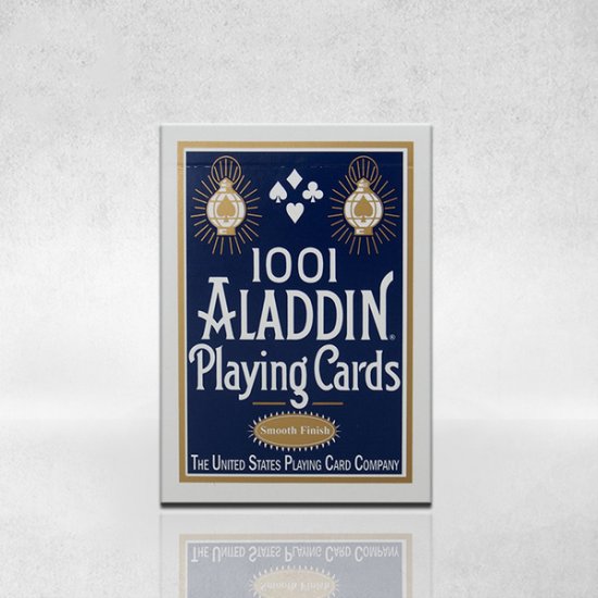 (image for) 1001 Aladdin Playing Cards Smooth Finish (Blue) - Click Image to Close