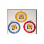 (image for) Juggling Rings Set (3 Rings and DVD) - Assorted Colors by Zyko - Trick