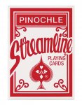 (image for) Streamline Pinochle (Red) Playing Cards