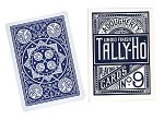 (image for) Cards Tally Ho Fan Back Poker size (Blue)