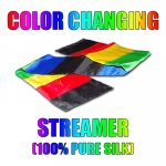 (image for) Color Changing Streamer 100% Silk by Vincenzo Di Fatta - Tricks