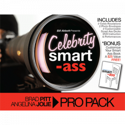 (image for) Celebrity Smart Ass Bundle (Brad Pitt & Angelina Jolie) by Bill Abbott