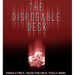 (image for) Disposable Deck 2.0 (red) by David Regal - Trick