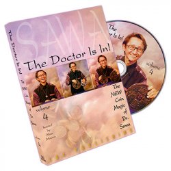 (image for) The Doctor Is In - The New Coin Magic of Dr. Sawa Vol 4 - DVD