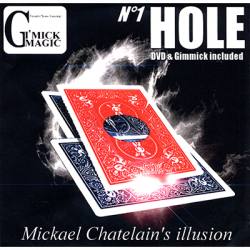 (image for) Hole (RED)(DVD and Gimmick) by Mickael Chatelain - DVD