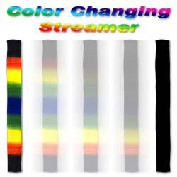 (image for) Color Changing Streamer Silk from Magic by Gosh - Trick
