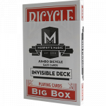 (image for) Jumbo Invisible Deck Bicycle (Red) - Trick