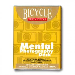 (image for) Mental Photo Deck Bicycle (Blue) - Trick