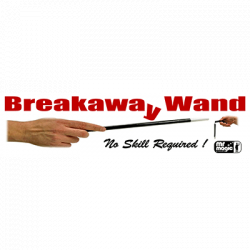 (image for) Break away Wand (with extra piece & replacement cord) by Mr. Magic - Trick