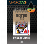 (image for) Noted 2.0 Red (DVD and Gimmick) by Gary Jones and Magic Tao - DVD