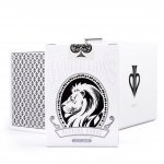 (image for) White Lions Outliers Set Playing Cards - Regular Twin Box by David Blaine