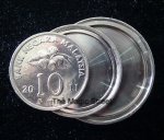 (image for) Nesting Shell Coins - Malaysia 10 20 50 Cent (NOT LOCKING)