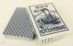 (image for) Steamboat 999 - Blue Playing Cards by Dan and Dave
