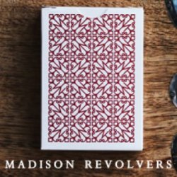 (image for) Madison Revolvers Red Playing Cards by Ellusionist