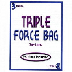 (image for) Triple Force ZIP LOCK Bag - Trick