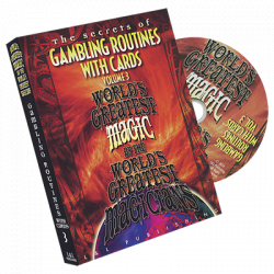 (image for) World's Greatest Magic: Gambling Routines With Cards Vol 3 - DVD