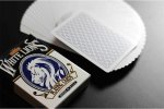 (image for) White Lions Series A Blue Playing Cards