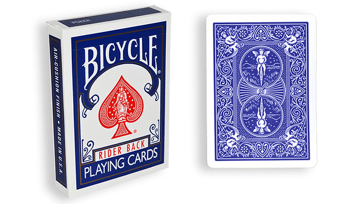 (image for) Assorted Blue Back Bicycle One Way Forcing Deck (assorted values) - Click Image to Close