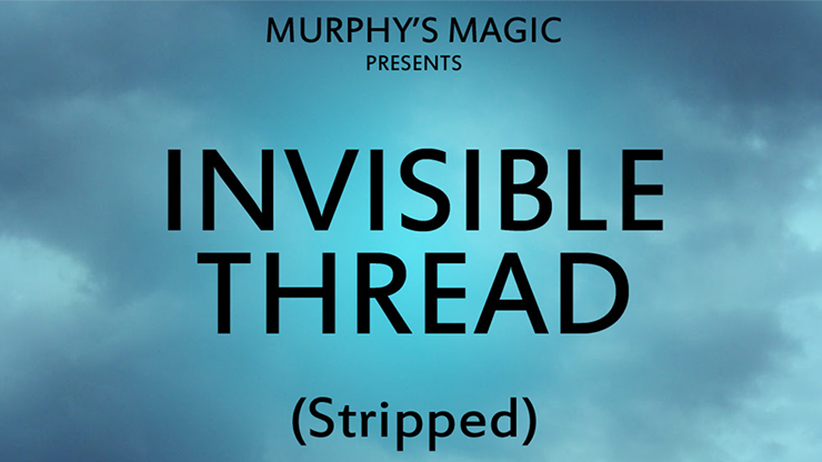 (image for) Invisible Thread Stripped 3/10 (3 pieces 10 feet each) by Murphys Magic Supplies - Trick - Click Image to Close