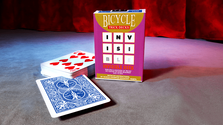 (image for) Invisible Deck Bicycle (Blue) - Trick - Click Image to Close