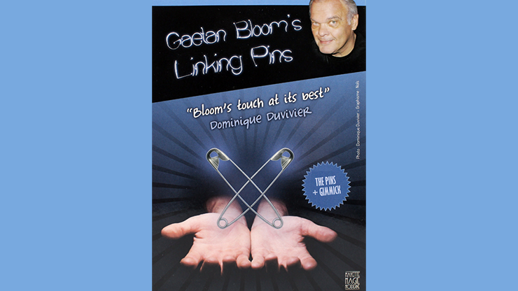 Gaetan Bloom's Linking Pins (with Online Instructions) by Mayette Magie Moderne
