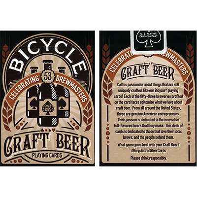 Bicycle Craft Beer Deck by US Playing Card Co.
