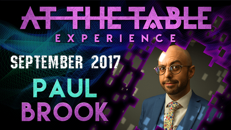 (image for) At The Table Live Lecture - Paul Brook September 20th 2017 video DOWNLOAD - Click Image to Close