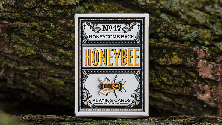 (image for) Honeybee V2 Playing Cards (Black) - Click Image to Close
