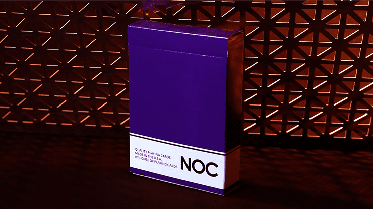 (image for) NOC Original Deck (Purple) Printed at USPCC by The Blue Crown - Click Image to Close