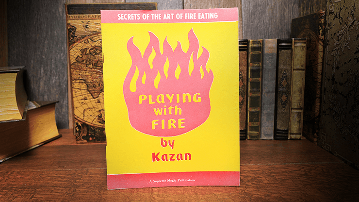 (image for) Playing with Fire (Rare/Limited) by Kazan - Book - Click Image to Close