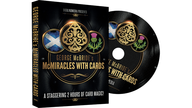 (image for) BIGBLINDMEDIA Presents George McBride's McMiracles With Cards - DVD - Click Image to Close