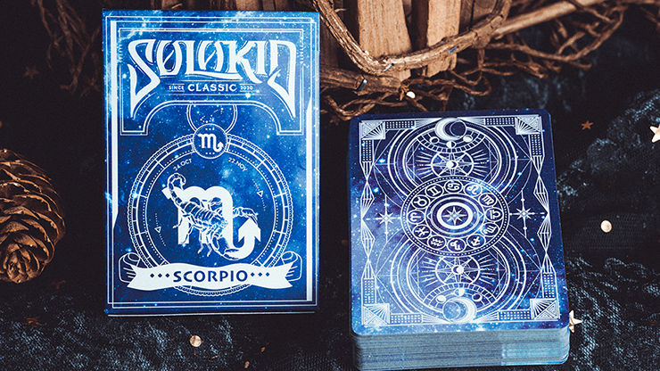 (image for) Solokid Constellation Series V2 (Scorpio) Playing Cards by Solokid Playing Card Co. - Click Image to Close