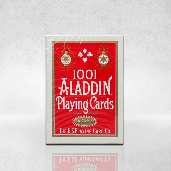1001 Aladdin Playing Cards Air Cushion Finish (Red)
