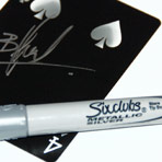 (image for) Silver Sharpie Trick - 6 of Clubs by Ellusionist