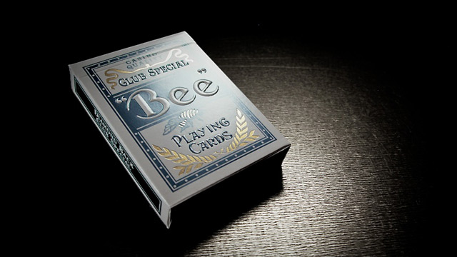 Bee Titanium Edition (Steel Blue) Playing Cards