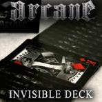 Arcane Black Invisible Deck Playing Cards