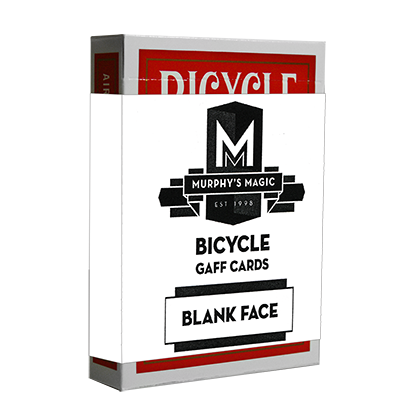 (image for) Blank Face Bicycle Cards (Red) - Click Image to Close