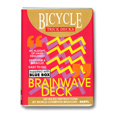 (image for) Brainwave Deck Bicycle (Blue Case) - Trick - Click Image to Close