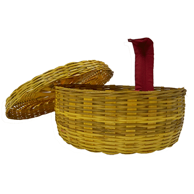 (image for) Cobra Tie in Basket (Snake Basket) by Premium Magic - Trick - Click Image to Close