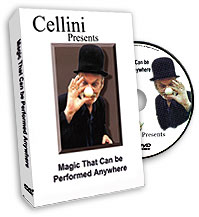 (image for) Magic That Can Be Performed Anywhere by Cellini - DVD