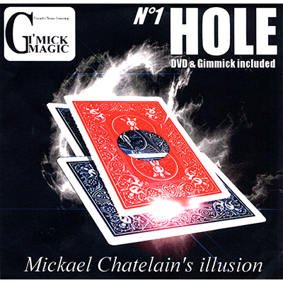 (image for) Hole (RED)(DVD and Gimmick) by Mickael Chatelain - DVD - Click Image to Close