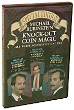 (image for) Knock Out Coin Magic by Michael Rubenstein - DVD
