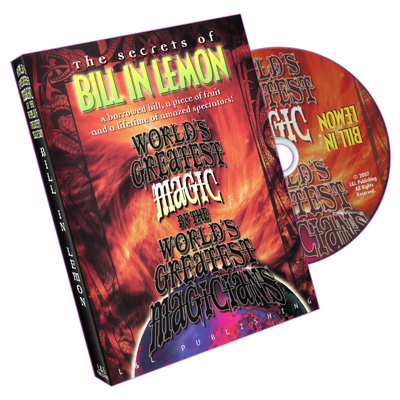 (image for) World's Greatest Magic: Bill In Lemon - DVD - Click Image to Close