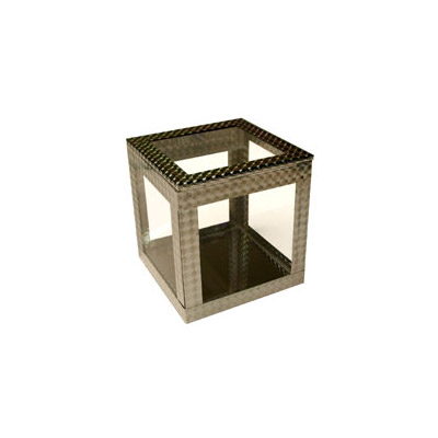 4 inch Crystal Clear Cube by Ickle Pickle - Trick