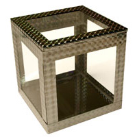 6 inch Crystal Clear Cube by Ickle Pickle - Trick