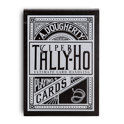 (image for) Viper Tally-Ho Fan Back Decks/Silver Pips Playing Cards by Ellusionist - Click Image to Close
