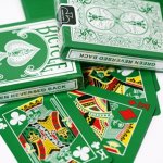 (image for) Bicycle Reversed Back Bicycle Deck - Green (2nd Generation) by Magic Makers